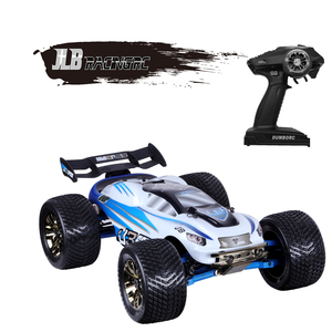 JLBRACINGRC 1/10 Scale 4WD RC Car Electric Racing Monster Truck(RTR) with High Speed of 100 KM white
