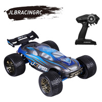 JLBRACINGRC 1/10 Scale 4WD RC Car Electric Racing Monster Truck(RTR) with High Speed of 100 KM(blue)