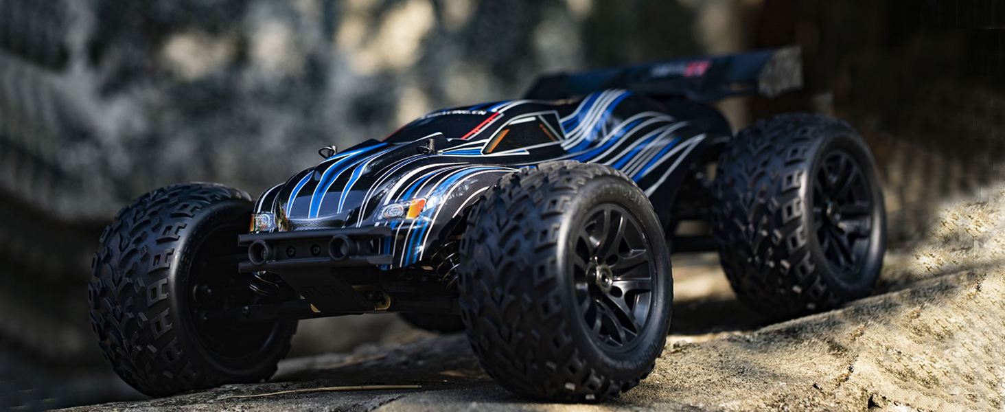 Remote Control Off Road Electric RC car Violence Somersault 1:10 with blue  - JLB racingrc |Gold cheetah model cars|model cars|drive vehicles|remote  control car|4 drive short car